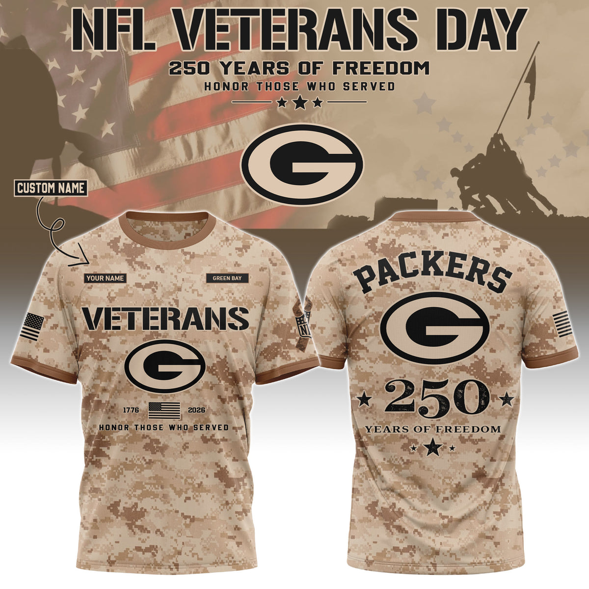 .GB Special Veterans Day 2026 Limited Edition T.shirt