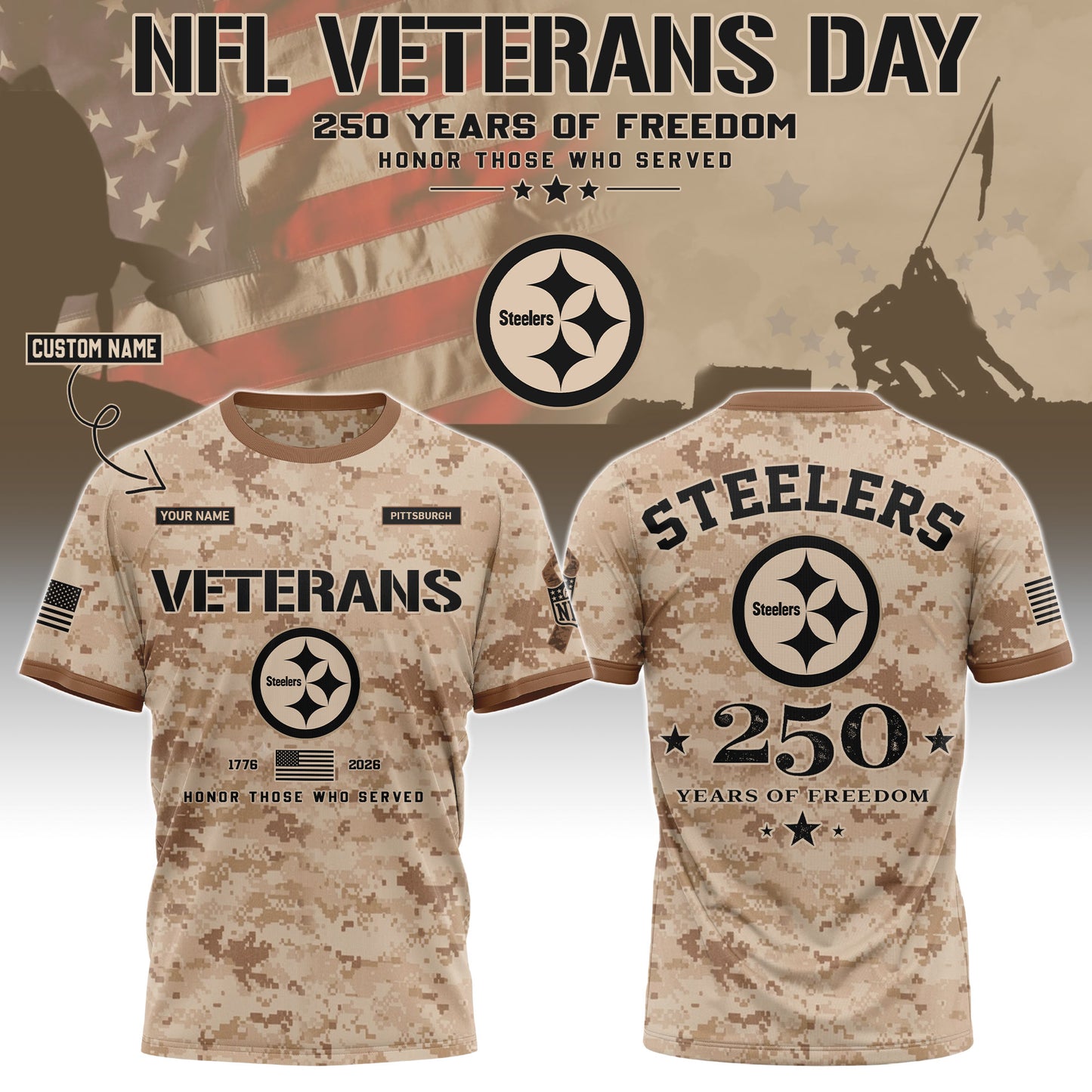 .PIT Special Veterans Day 2026 Limited Edition T.shirt