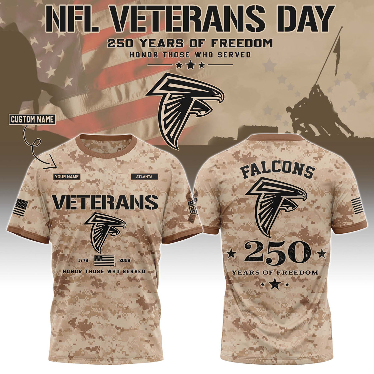 ATL Special Veterans Day 2026 Limited Edition T.shirt