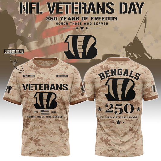 CIN Special Veterans Day 2026 Limited Edition T.shirt