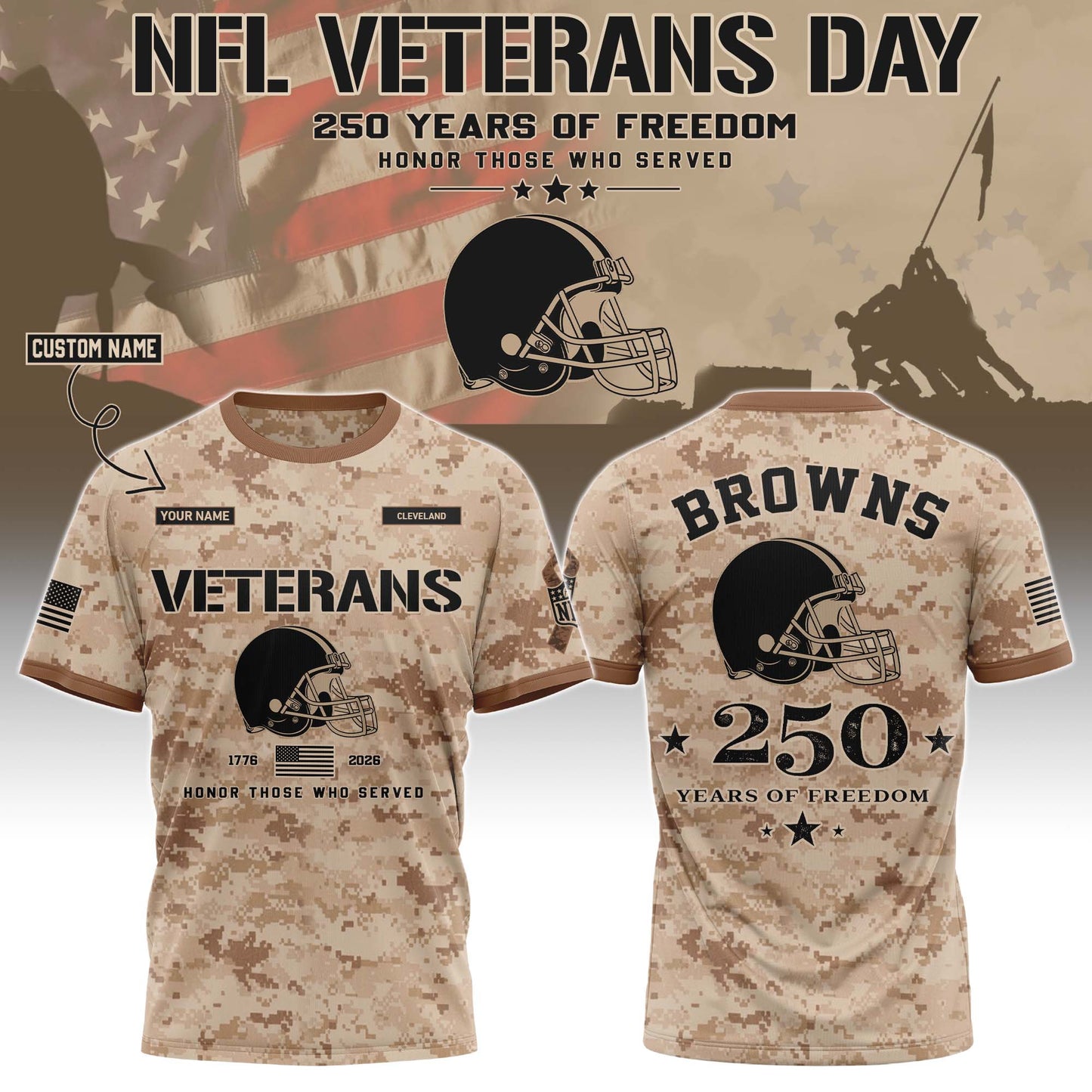 CLE Special Veterans Day 2026 Limited Edition T.shirt