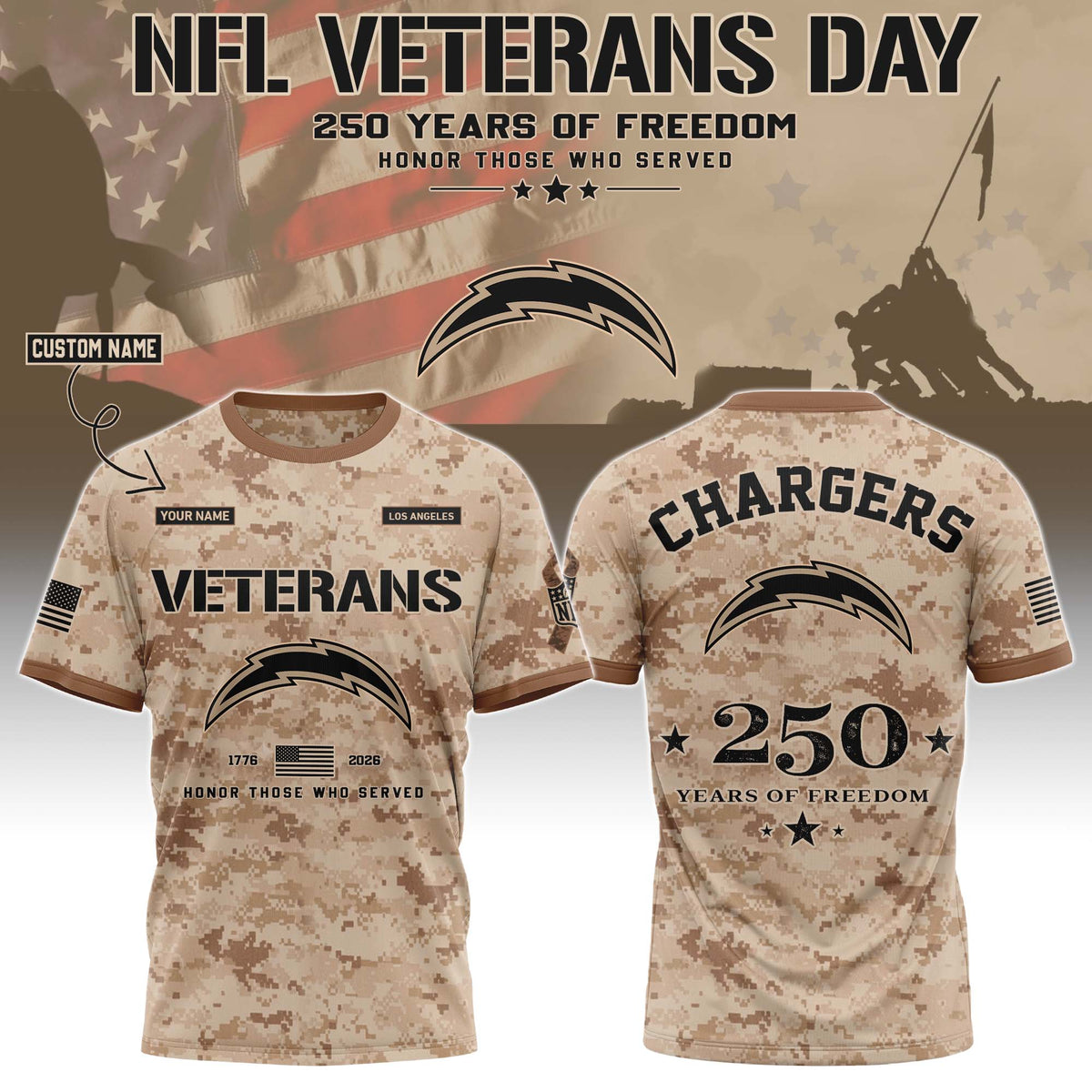 LAC Special Veterans Day 2026 Limited Edition T.shirt