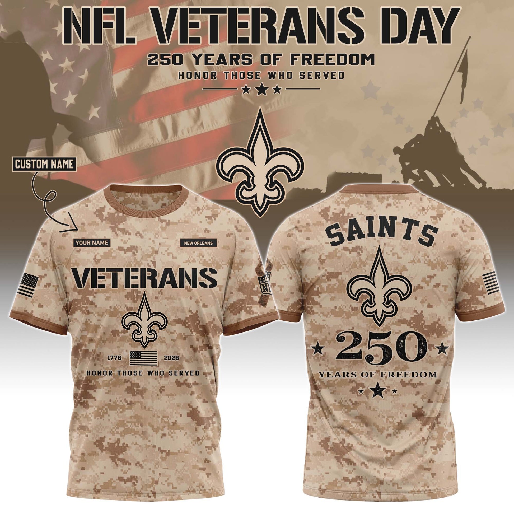 NO Special Veterans Day 2026 Limited Edition T.shirt