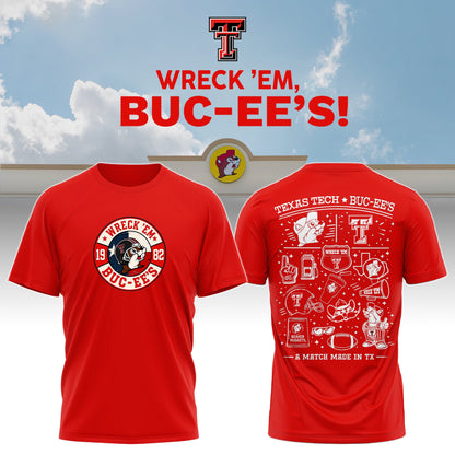 Texas Tech x Buc-ee’s Wreck ’Em T-Shirt #4