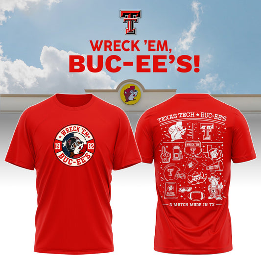 Texas Tech x Buc-ee’s Wreck ’Em T-Shirt #4