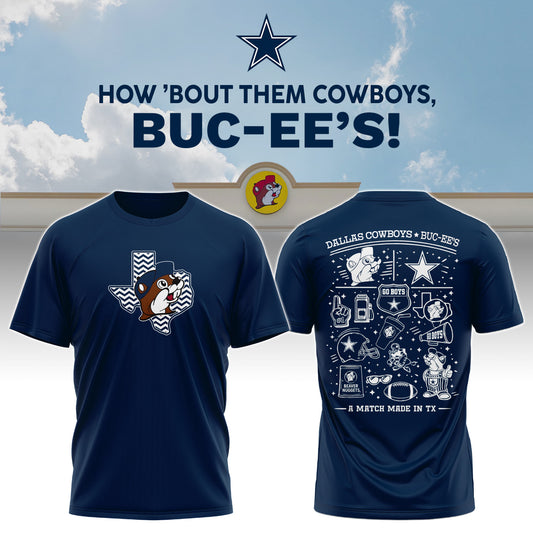 Dallas Cowboys x Buc-ee's Go Boys Tshirt #2