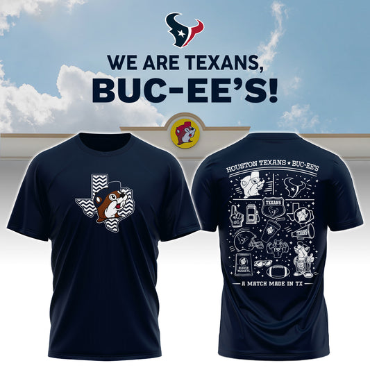 Houston Texans x Buc-ee's We Are Texans Tshirt #2