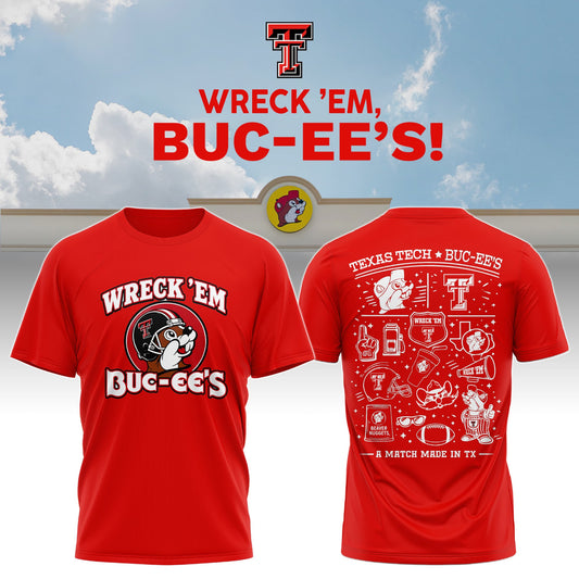 Texas Tech x Buc-ee’s Wreck ’Em Tshirt