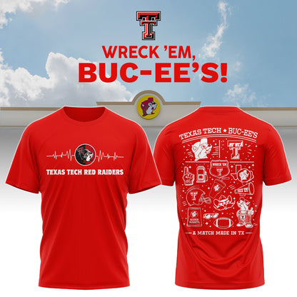 Texas Tech x Buc-ee’s Wreck ’Em T-Shirt #5