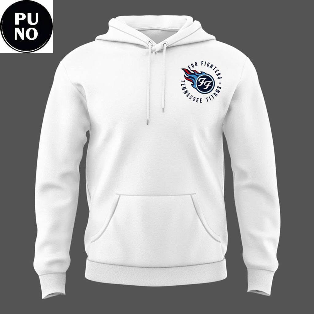 Tennessee Titans x Foo Fighters Take Cover Tour 2026 Hoodie