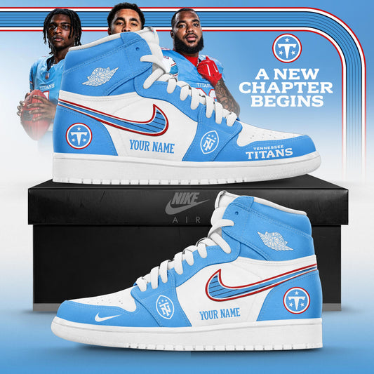2026 Exclusive Sneakers New Logo Tennessee Titans For Fans