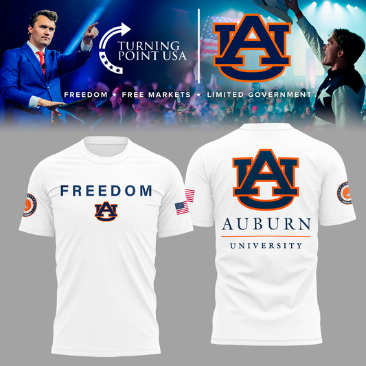 Limited Edition Turning Point USA x Auburn University Shirt