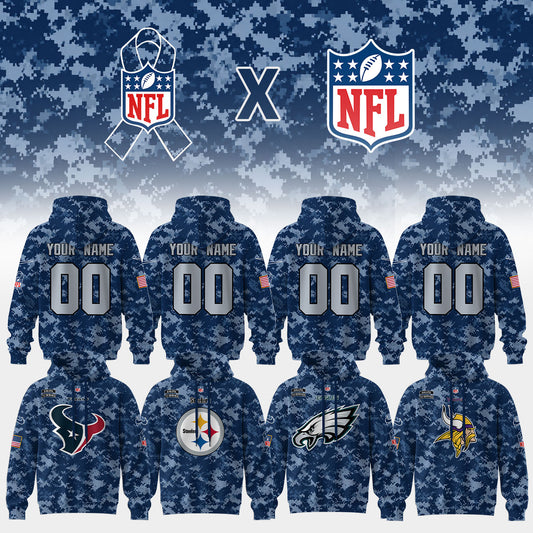 ,NFL x Salute to Service Hoodie – All Teams Edition