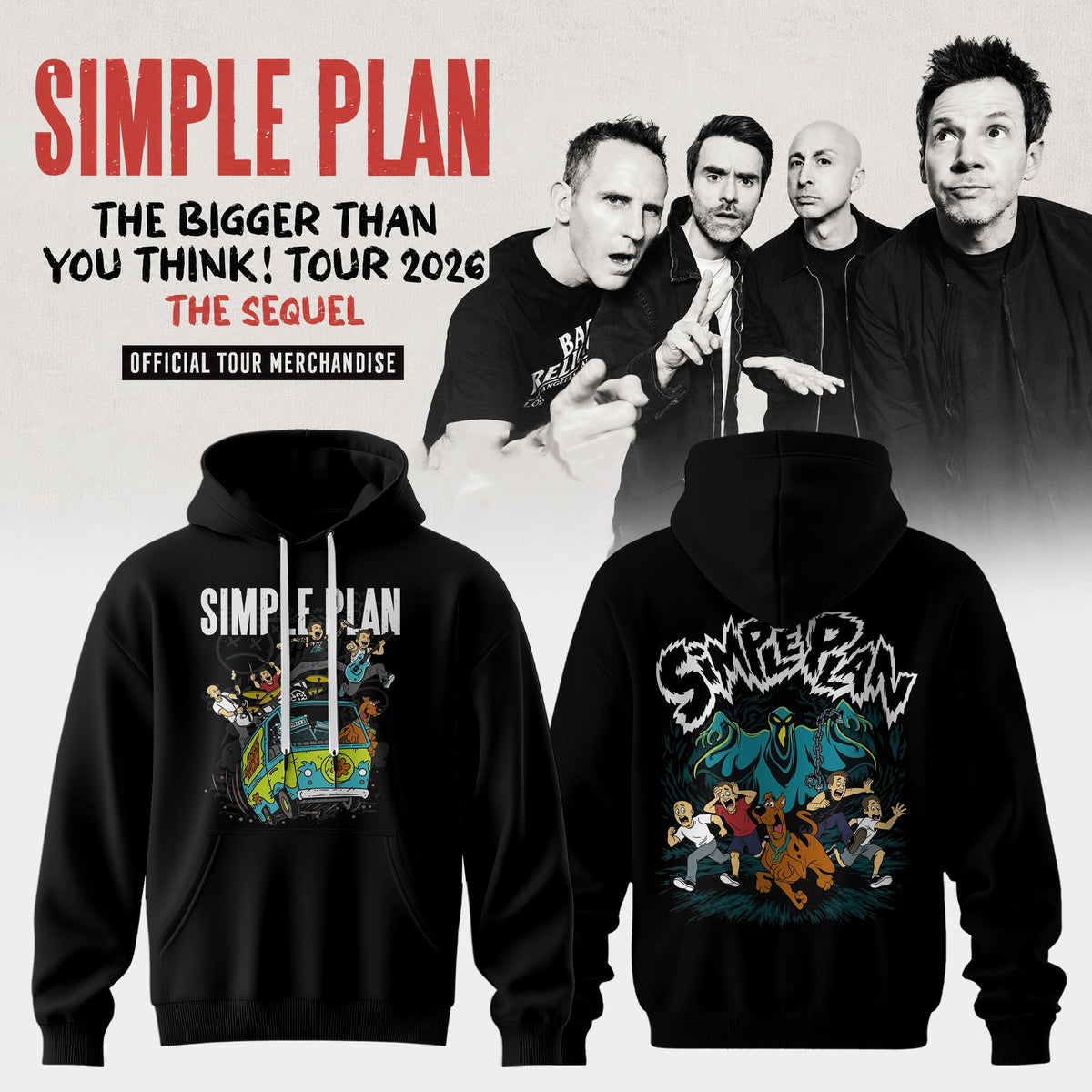 The Bigger Than You Think Tour 2026 Classic 3D Graphic Tee – Pop Punk Rock
