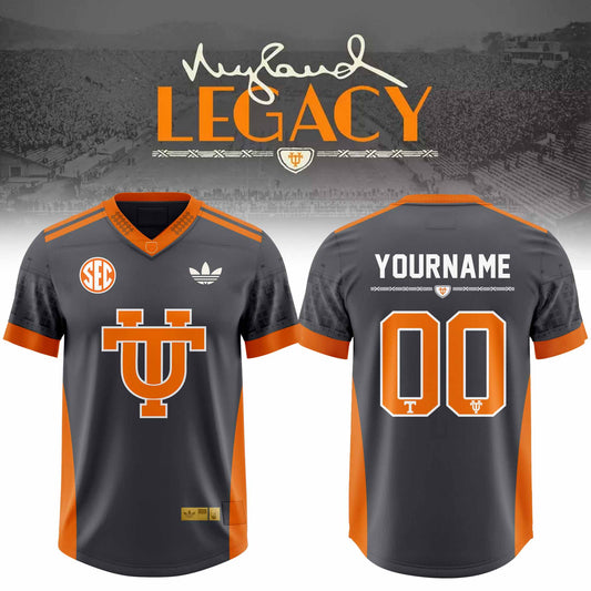 _TN Nyld Lgcy Smokey Grey Collections Personalized 3D All-Over Print Football Jersey V3