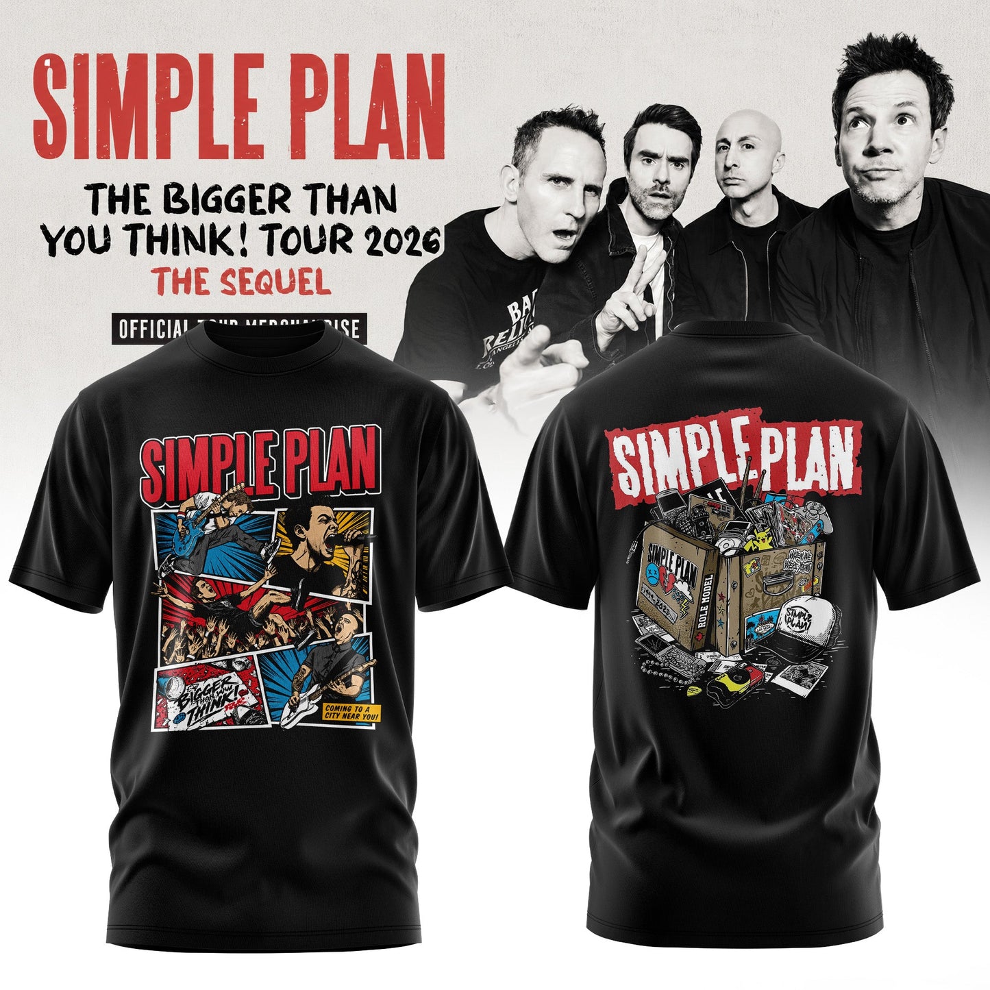 Limited Edition Bigger Than You Think! Tour Shirt