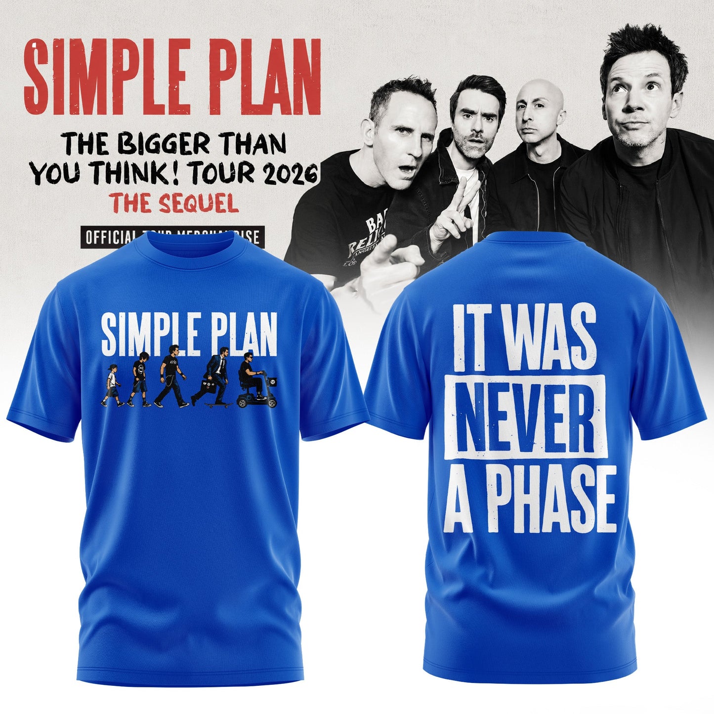 Limited Edition Bigger Than You Think! Tour Shirt