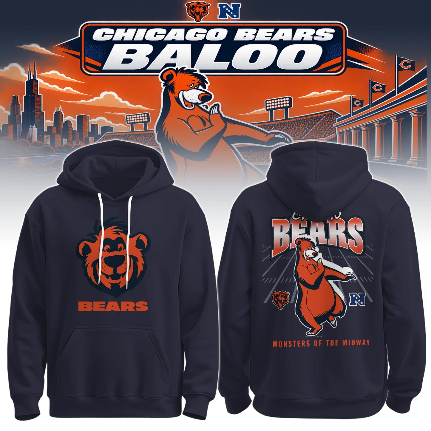 CHI x Disney Special “Baloo” Limited Edition Hoodie