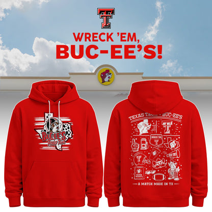 Texas Tech x Buc-ee’s Wreck ’Em Hoodie #3