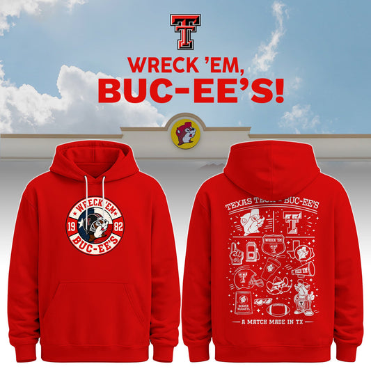 Texas Tech x Buc-ee’s Wreck ’Em Hoodie #5
