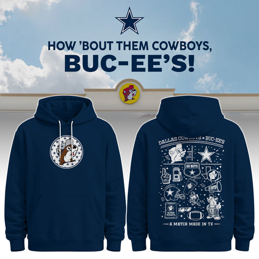 Dallas Cowboys x Buc-ee's Go Boys Hoodie