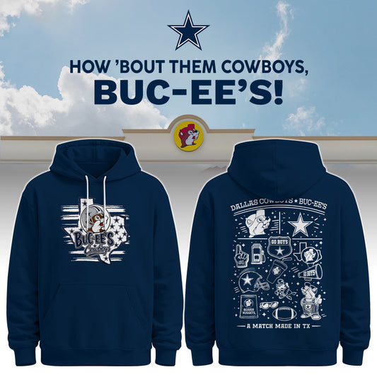 Dallas Cowboys x Buc-ee's Go Boys Hoodie #3