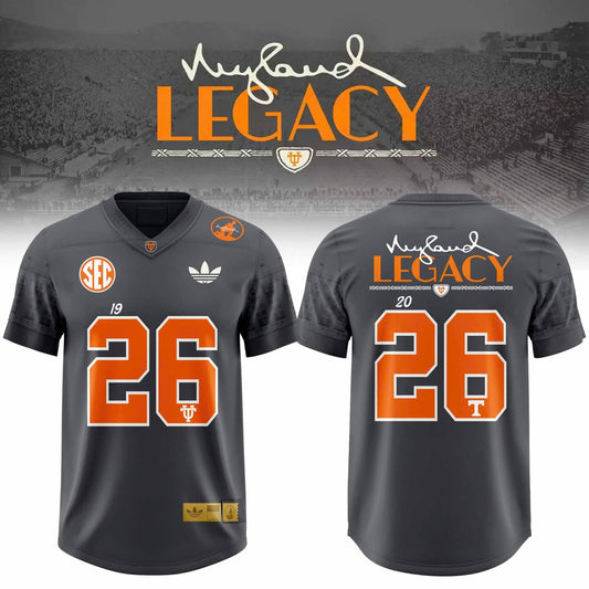 _TN Nyld Lgcy Smokey Grey Collections 3D All-Over Print Football Jersey V1