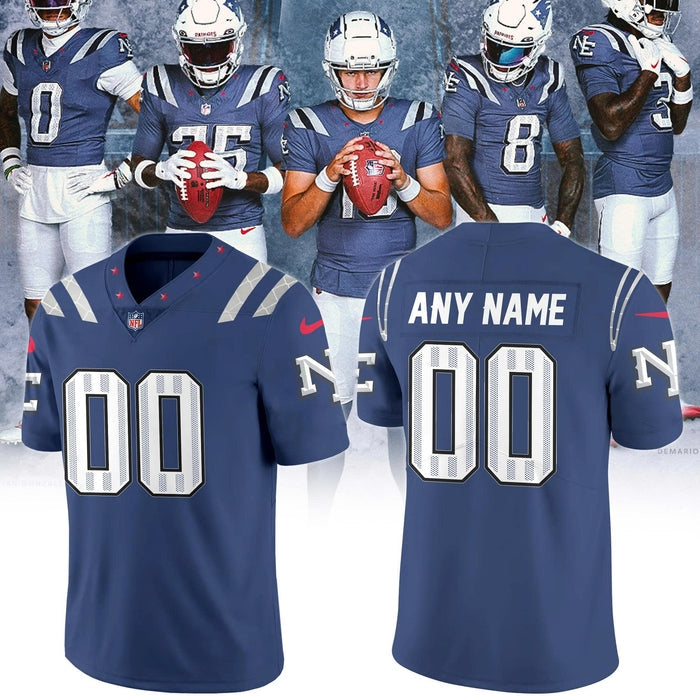New England Patriots Rivalries 2026 Football Jersey