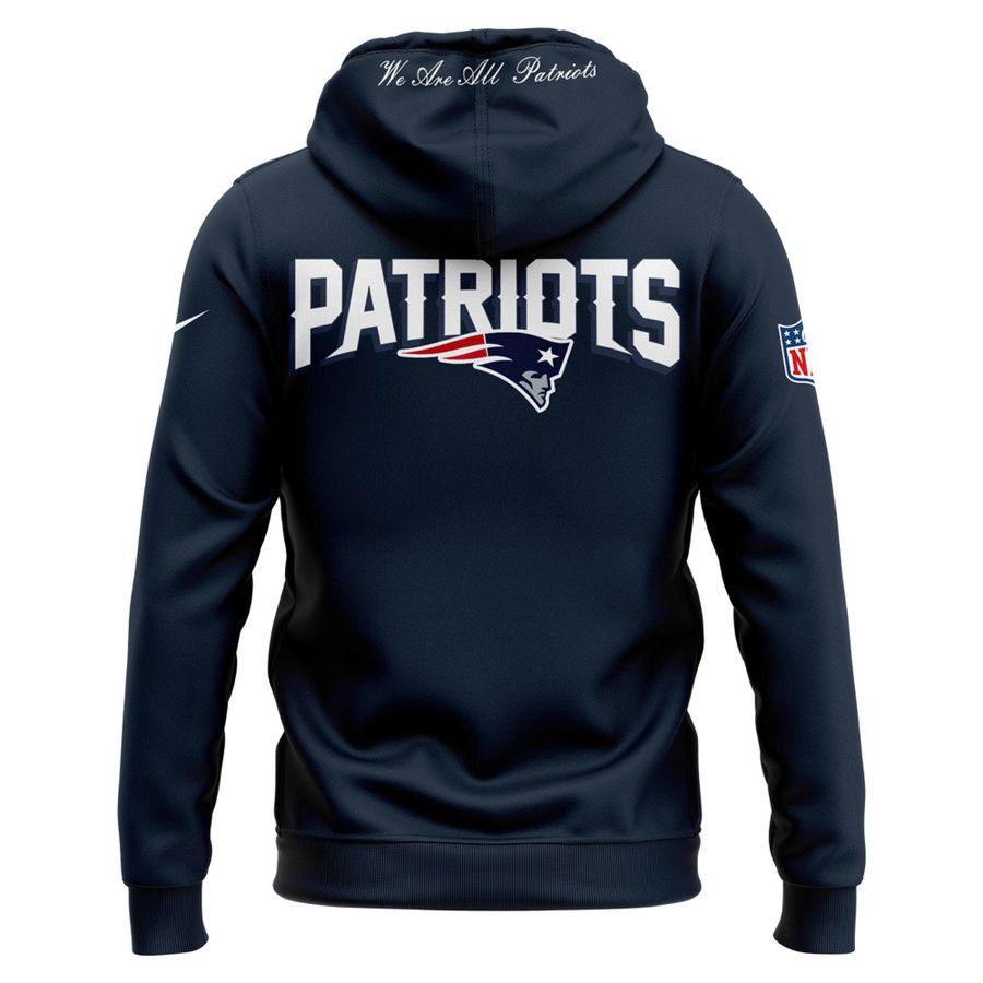 Official New England Patriots "T Strong " Hoodie - Navy