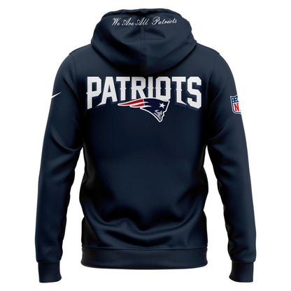 Official New England Patriots "T Strong " Hoodie - Navy