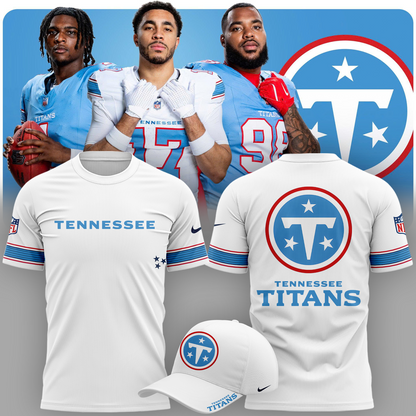 2026 Exclusive T-Shirt new logo Tennessee Titans For Fans!
