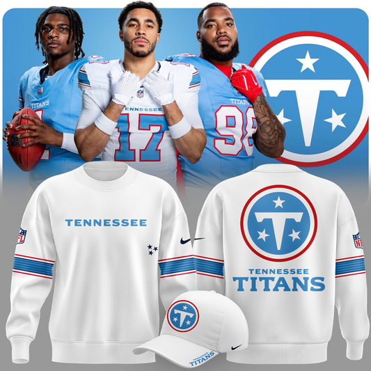 Exclusive Sweatshirt new logo Tennessee Titans For Fans!