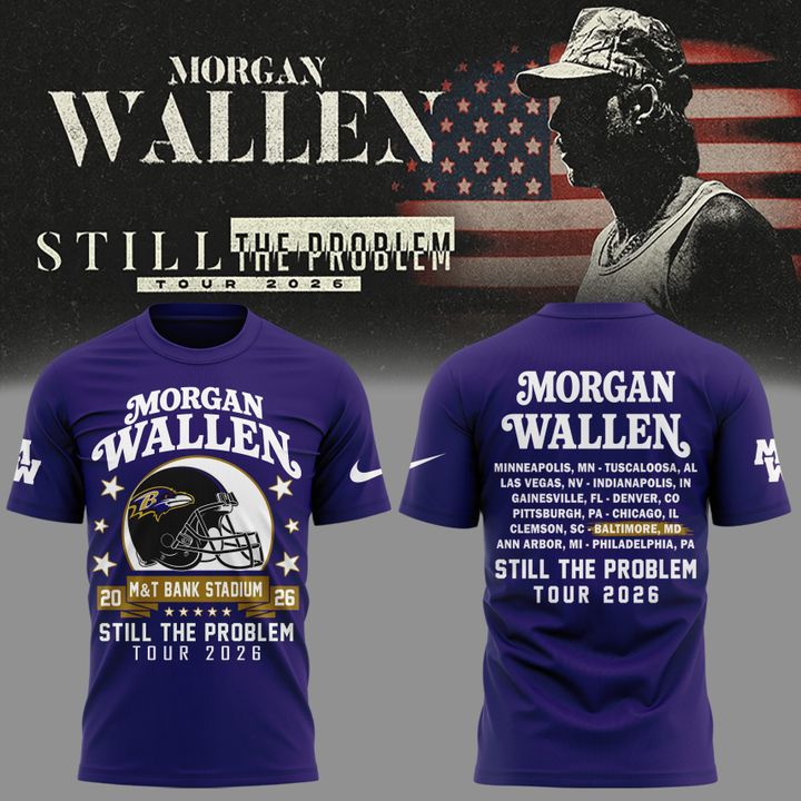 03.1. Special MW x Baltimore Ravens - Still The Problem Tour 2026 T-Shirt