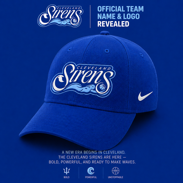 Cleveland Sirens WNBA Nike Basketball Jersey