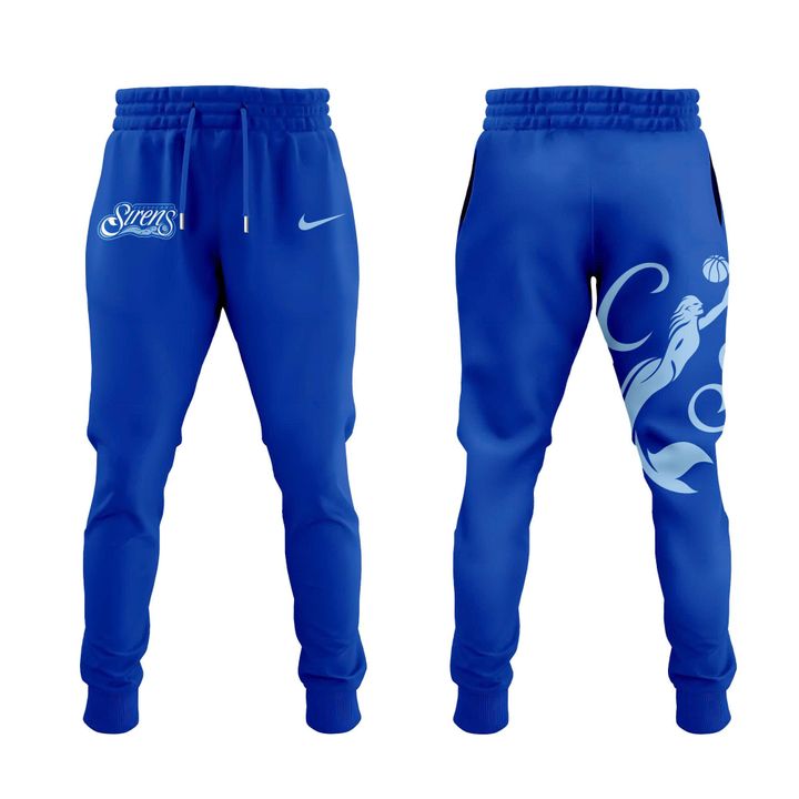 (Update Version) Cleveland Sirens Nike Blue Hoodie