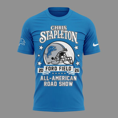 06. Limited Edition Chris Stapleton x Detroit Lions - All American Road Show T-Shirt
