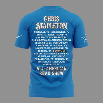06. Limited Edition Chris Stapleton x Detroit Lions - All American Road Show T-Shirt