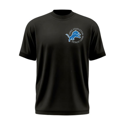 Limited Edition Chris Stapleton x Detroit Lions Event T-Shirt Black