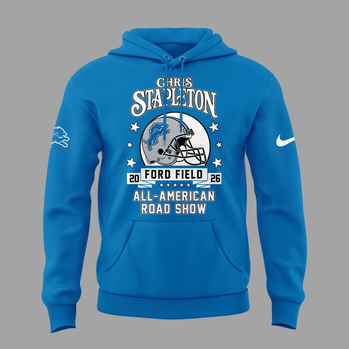26. Limited Edition Chris Stapleton x Detroit Lions - All American Road Show Hoodie