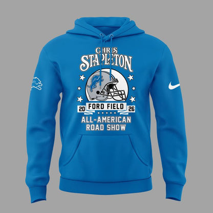 26. Limited Edition Chris Stapleton x Detroit Lions - All American Road Show Hoodie