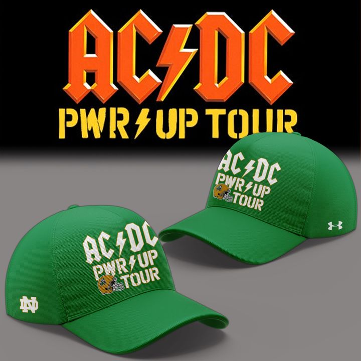 New Hoodie Notre Dame Football x AC/DC - Power Up Tour 2026 Hoodie