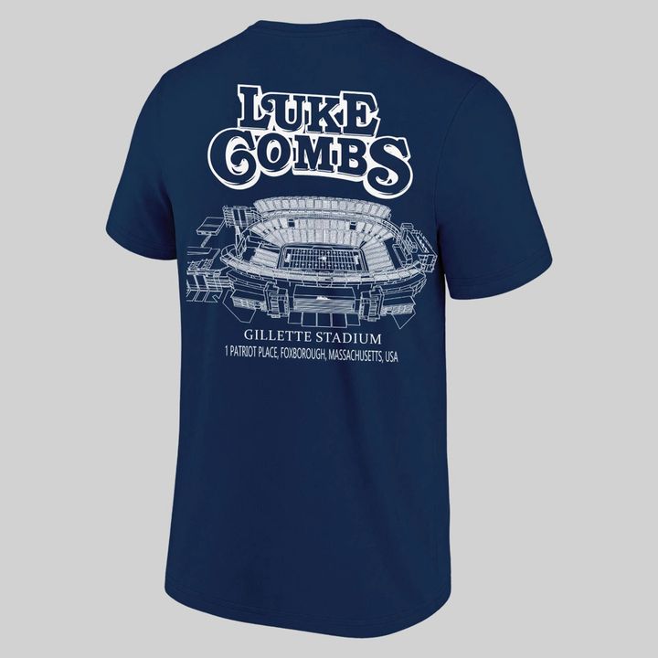2026 Exclusives Luke Combs x New England Patriots T-Shirt
