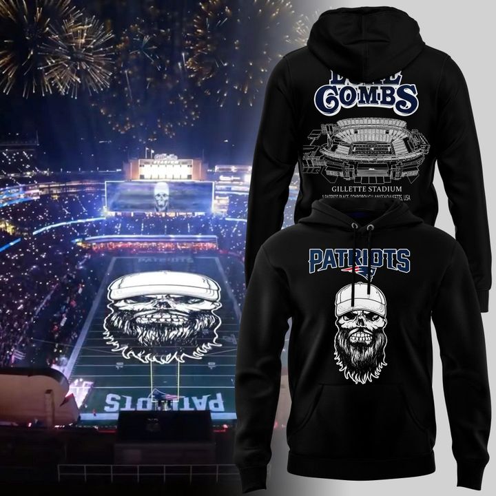 2026 Limited Edition Hoodie Luke Combs x New England Patriots.