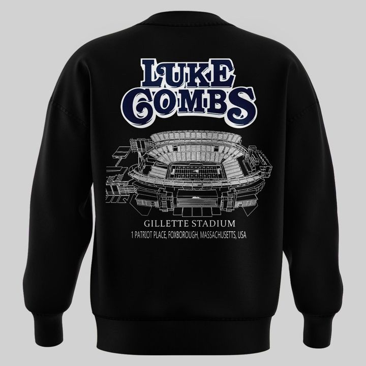 2026 Limited Edition Sweatshirt Luke Combs x New England Patriots.