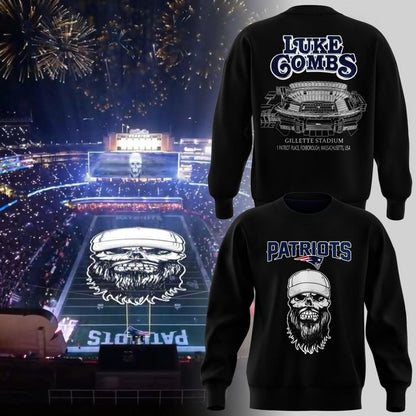 2026 Limited Edition Sweatshirt Luke Combs x New England Patriots.
