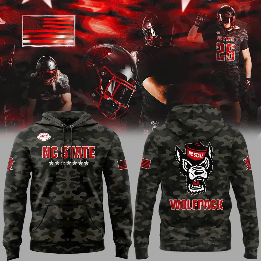 Special 2026 Wolfpack Warriors NC State Football Hoodie