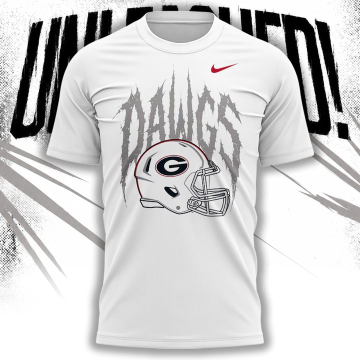 White Georgia Bulldogs Whiteout Dawgs T-Shirt