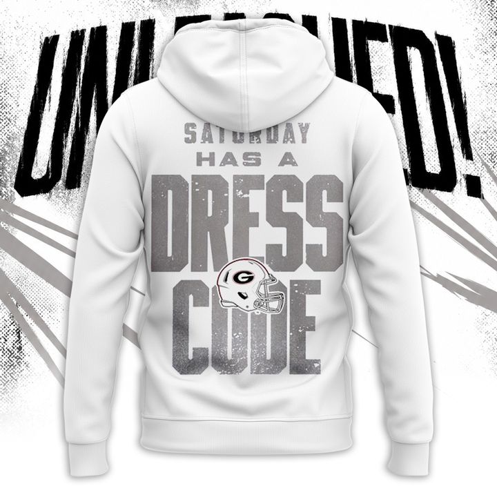 White Georgia Bulldogs Whiteout Dawgs Hoodie