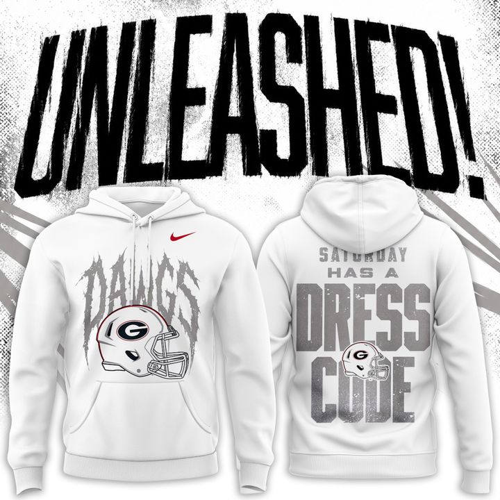 White Georgia Bulldogs Whiteout Dawgs Hoodie