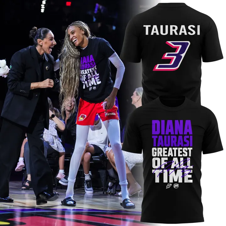 Limited Edition Diana Taurasi Phoenix Mercury 20 Years 1 Team Portrait Shirt